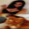 With horny women