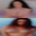 Sensual horny women putting